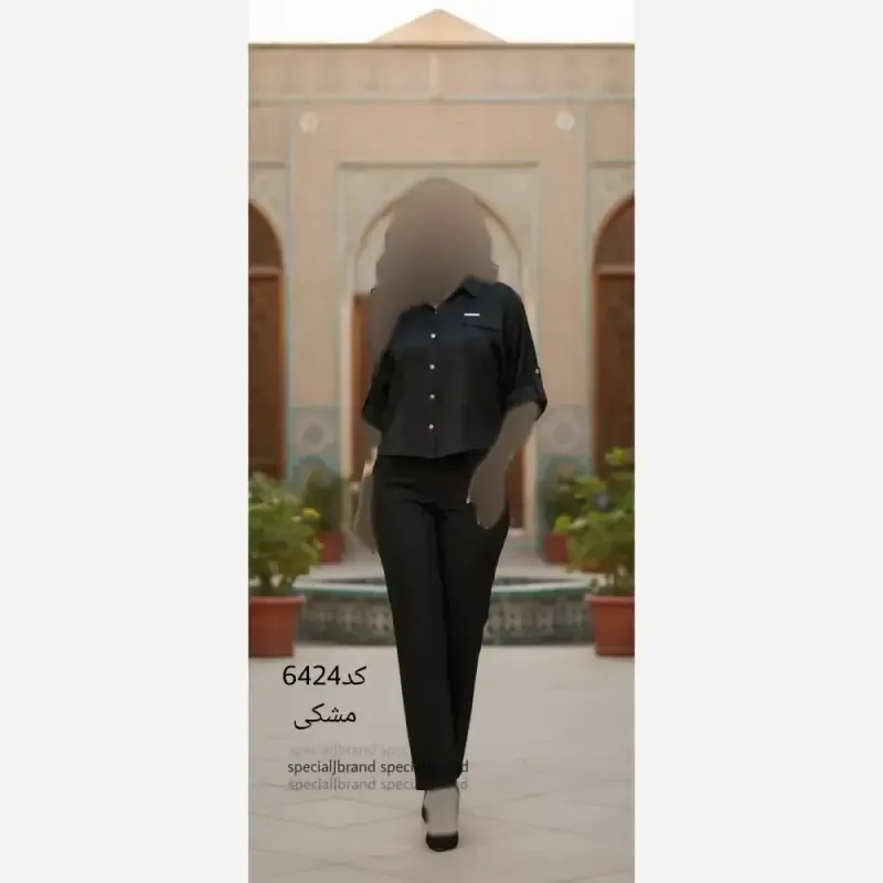 شومیز کراپ خامه دوزی ابریشم زنانه