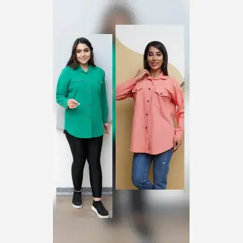 شومیز لنین اسطوره کمربنددار سایز فری 38 تا 46